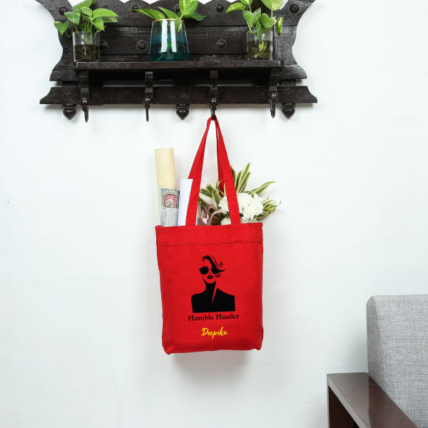 Humble Hustler Eco-Friendly Canvas Shopping Bag