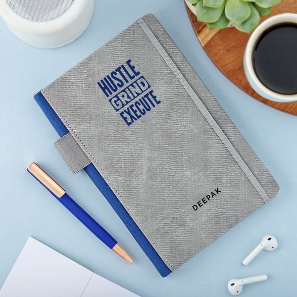 Hustle N Grow Personalized Diary