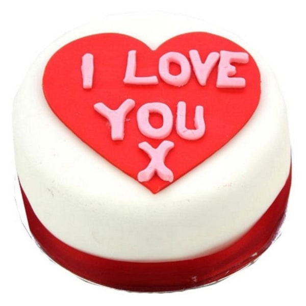 I Love You 10 inches Heart Cake