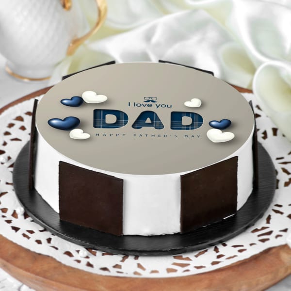 I Love You Dad Father's Day Cake (Half Kg)