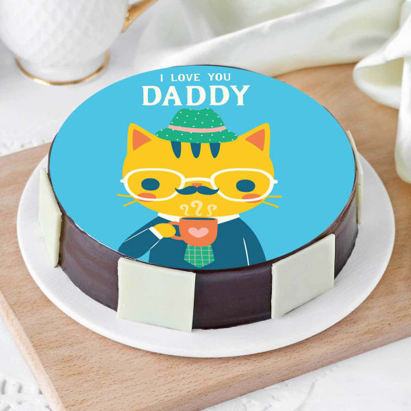 I Love You Daddy Cake (Half Kg)
