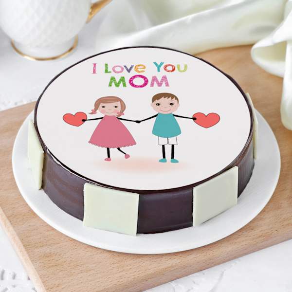 I Love You Mom Cake