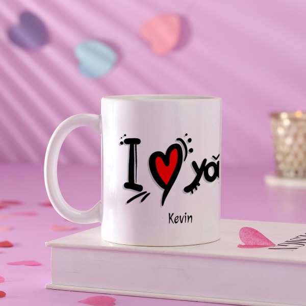 I Love You Personalized Mug