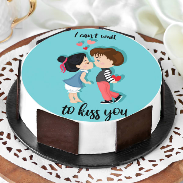 I Want To Kiss You Cake (Half Kg)