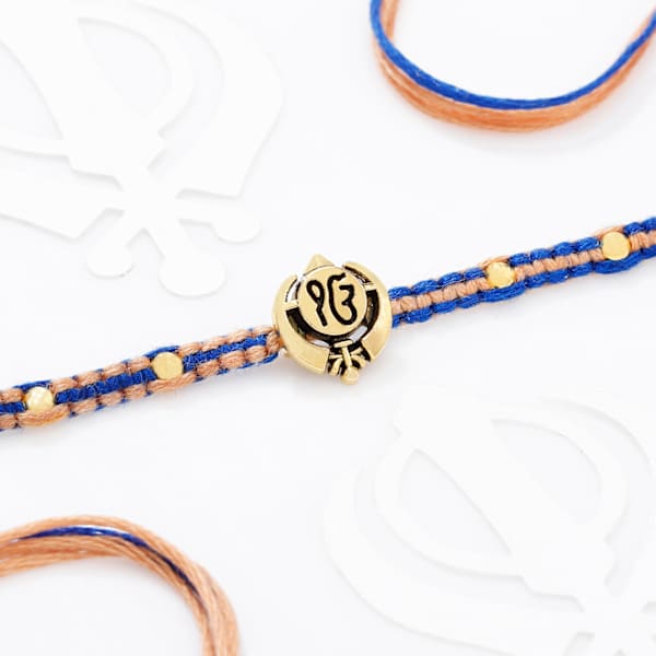 Ik Onkar Braided Rakhi