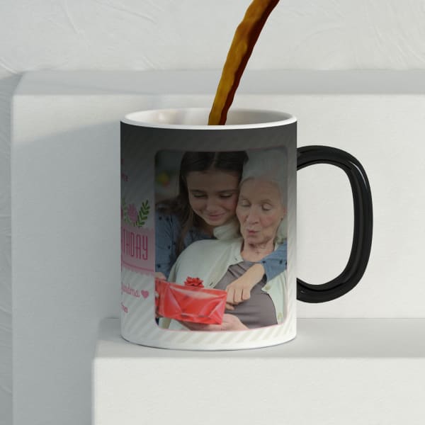 In My Heart Forever Personalized Birthday Magic Mug