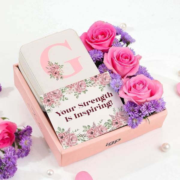 Inspiring Strength Personalized Hamper For Her