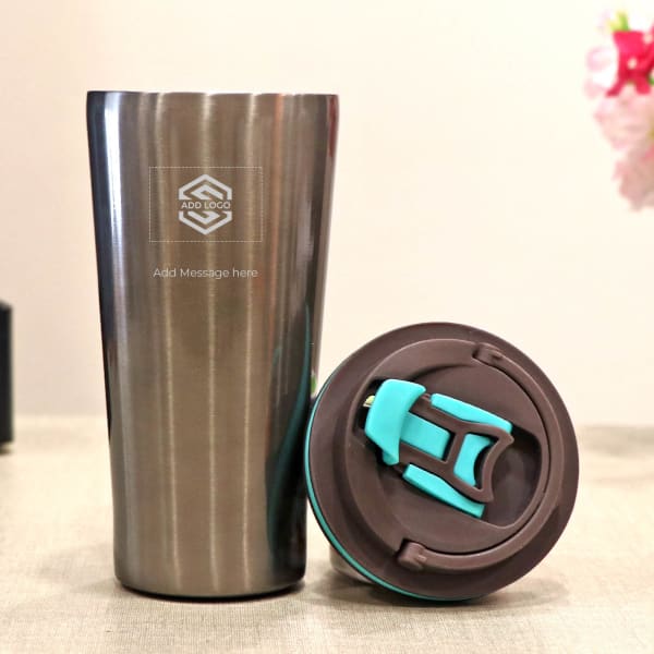 Insulated Mug (500 ml) - Customized with Logo and Message
