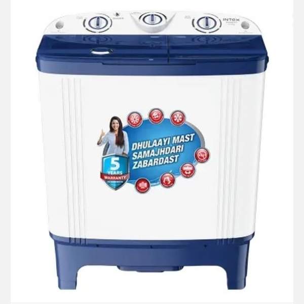 Intex 6.5 kg Semi Automatic Top Load Washing Machine