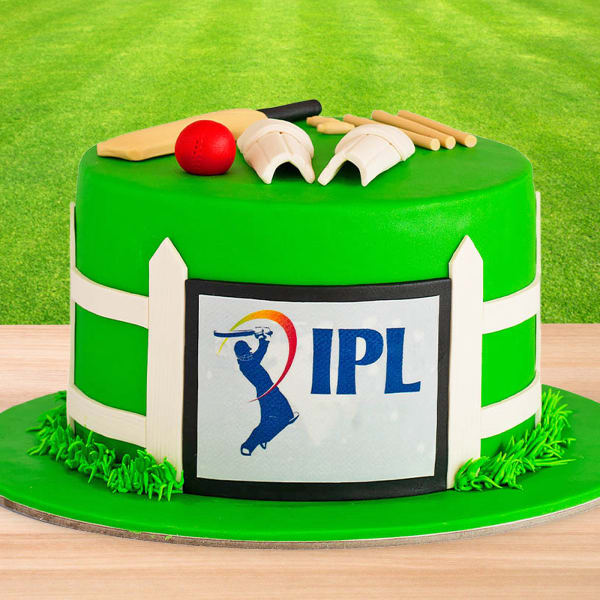 IPL 2020 Fan Fondant Cake (2 Kg)