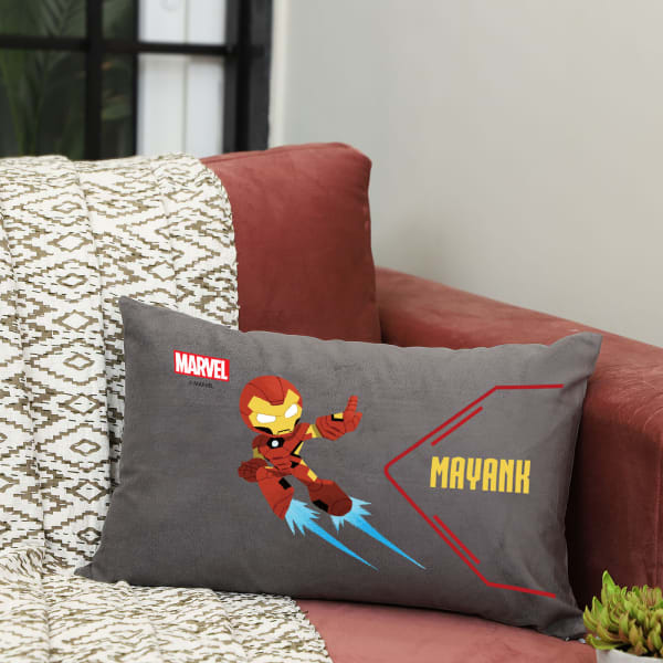 Iron Man Personalized Cushion