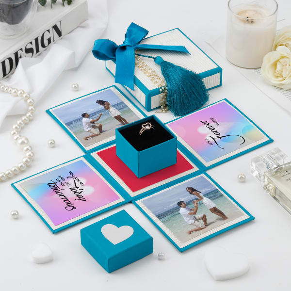 It's A Forever Thing - Personalized Pop-Up Box With Ring