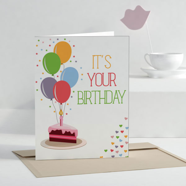 It's Your Birthday Personalized Greeting Card
