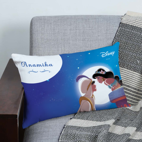 Jasmine N Aladdin Personalized Pillow
