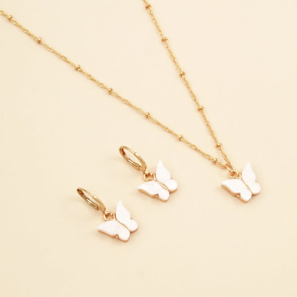 Buy/Send Jewelry Set Butterfly White Juju Joy Online | IGP | JVS1236042