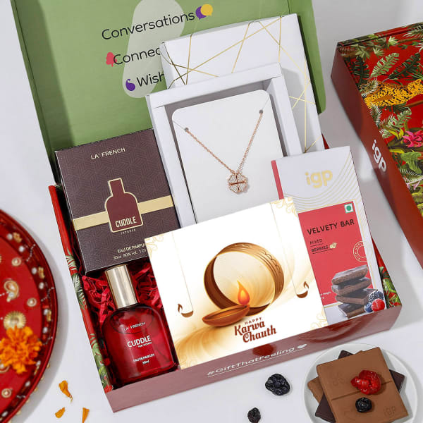 Jewels And Fragrance Karwa Chauth Hamper