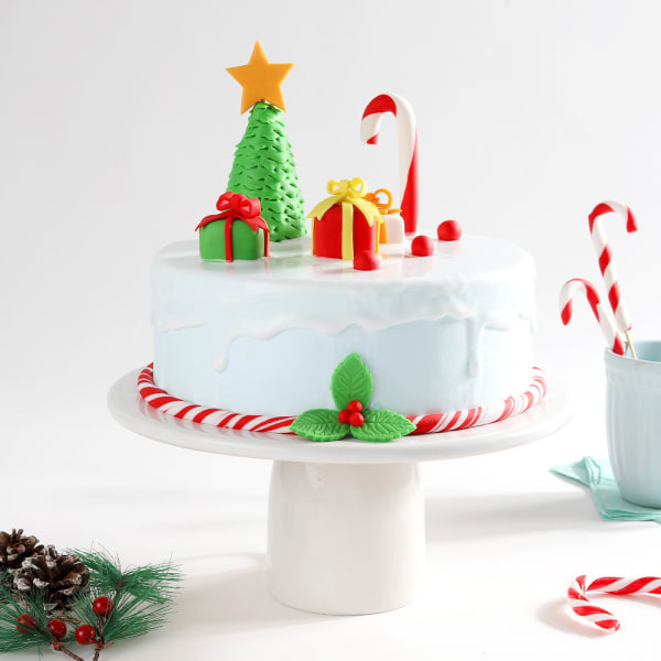 Jolly Good Christmas Theme Cake (1 kg)