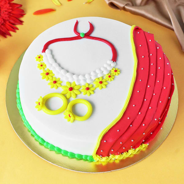 Karwa Chauth Shringaar Cake (1 kg)