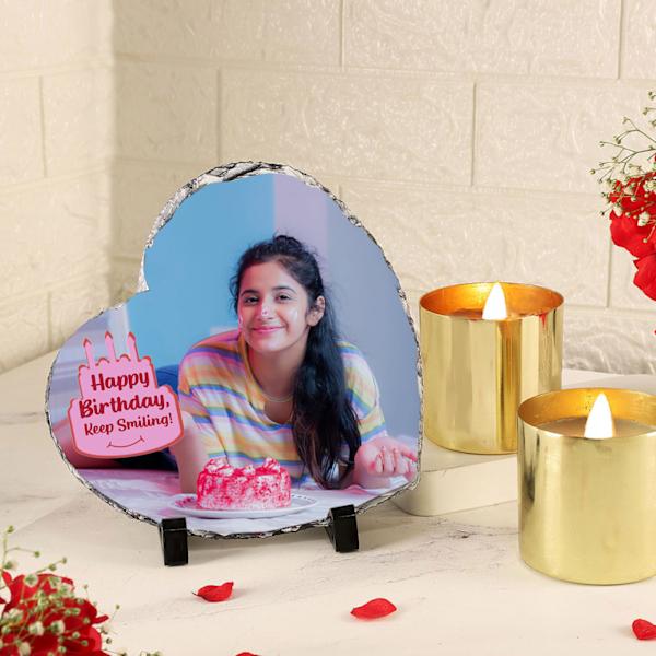 Keep Smiling Personalized Birthday Combo