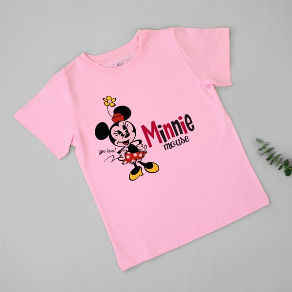 Kids Minnie Mouse Personalized T-shirt
