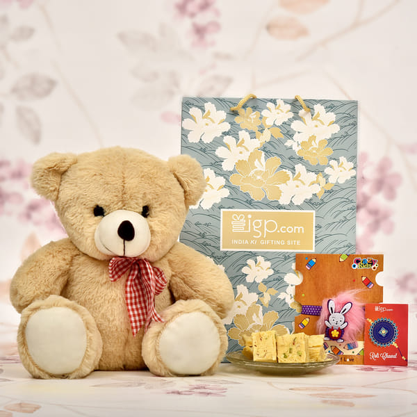 teddy bear rakhi making