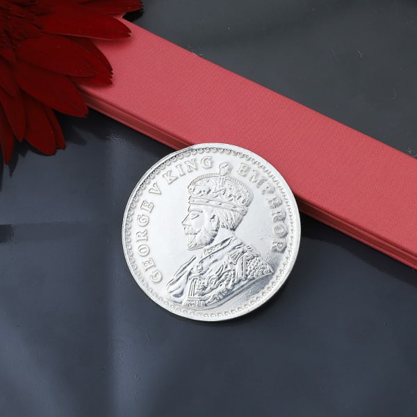 King George 999 Pure Silver Coin (50 gm)