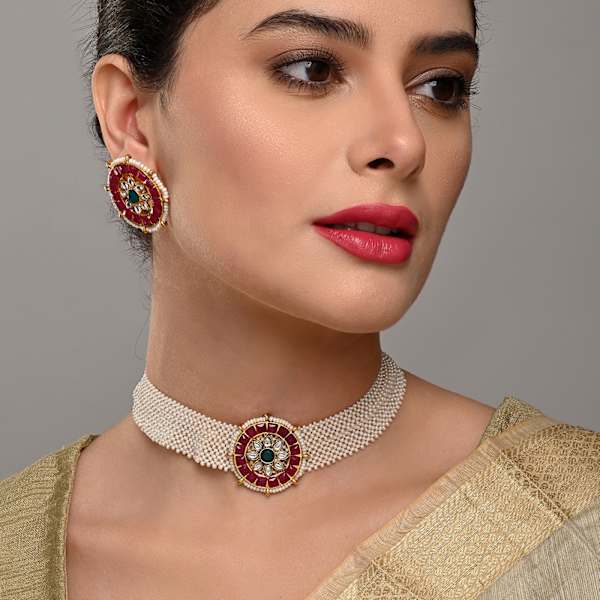 Kundan Royale Choker Set