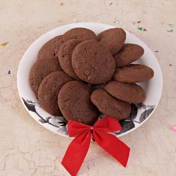 La Reine 300g Double Chocolate Butter Cookies: Gift/Send Gourmet Gifts Online L11017865 www.bagssaleusa.com