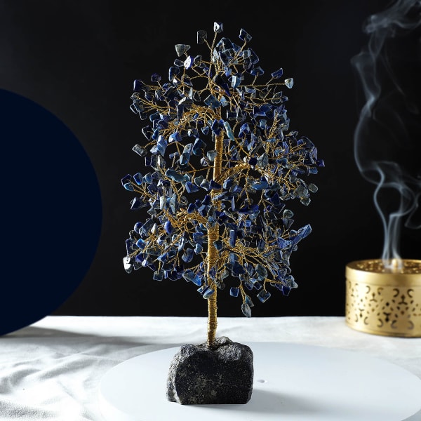 Lapis Lazuli Gemstone Tree For Positivity - 500 Chips