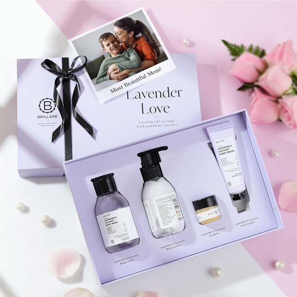 Lavender Love Personalized Mother's Day Body Care Combo
