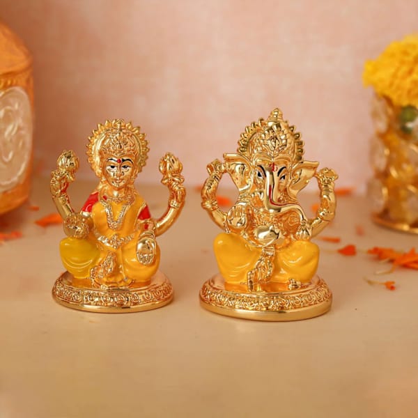 Laxmi Ganesha Idol Set For Gifting