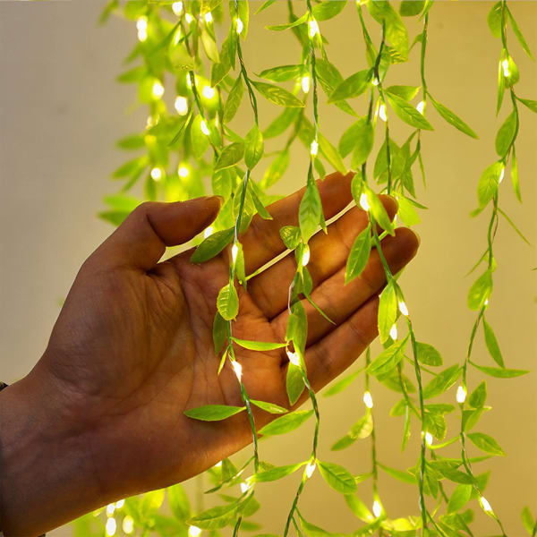 Leaf-Shaped Rice Lights - Single Piece