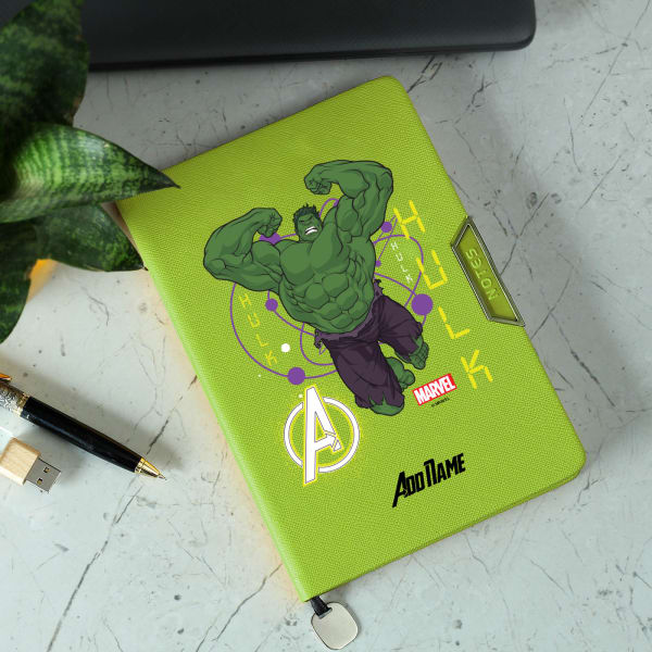 Leave Your Mark Hulk Personalized Diary