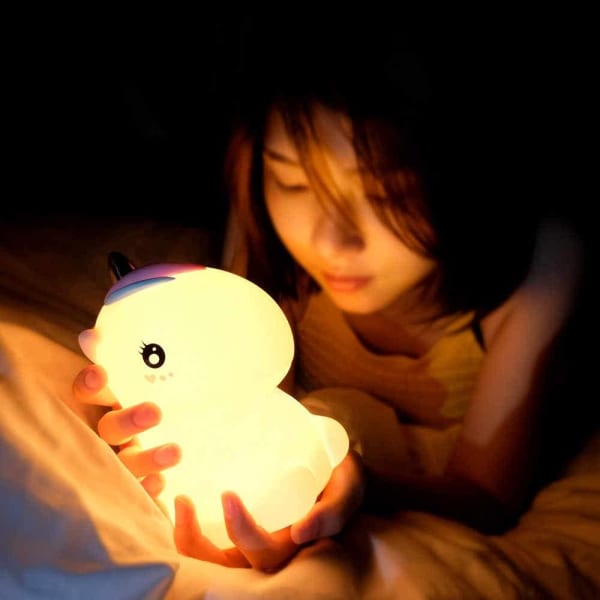 LED Lamp - Unicorn - Gold Horn - Single Piece