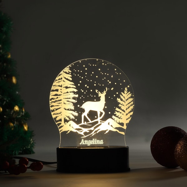 LED Personalized Christmas Lamp