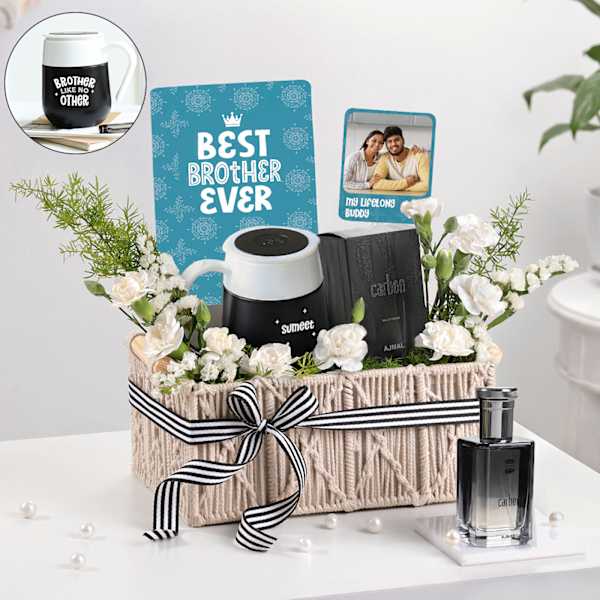 Lifelong Buddy Personalized Rakhi Hamper For Brother