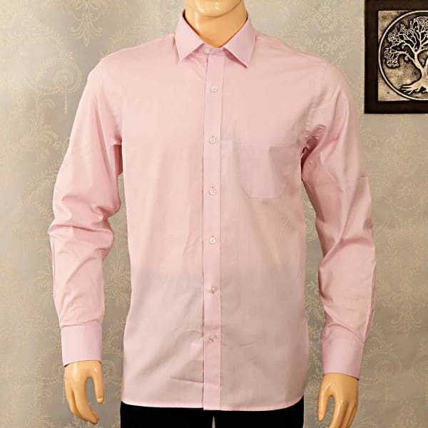 pink formal shirt for men