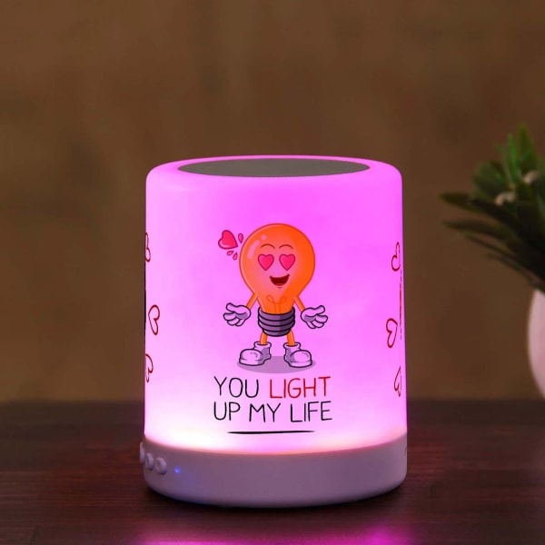 Light Up My Life Personalized Mood Lamp Speaker