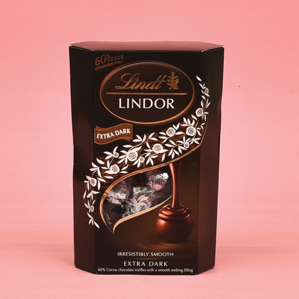 Lindt Lindor Extra Dark Chocolates Tsend Gourmet Ts Online 1273