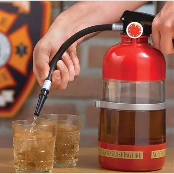 Liquid Dispenser - Fire Extinguisher - Single Piece