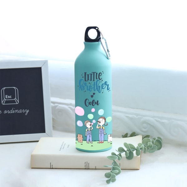 Little Brother - Personalized Stainless Steel Sipper Bottle