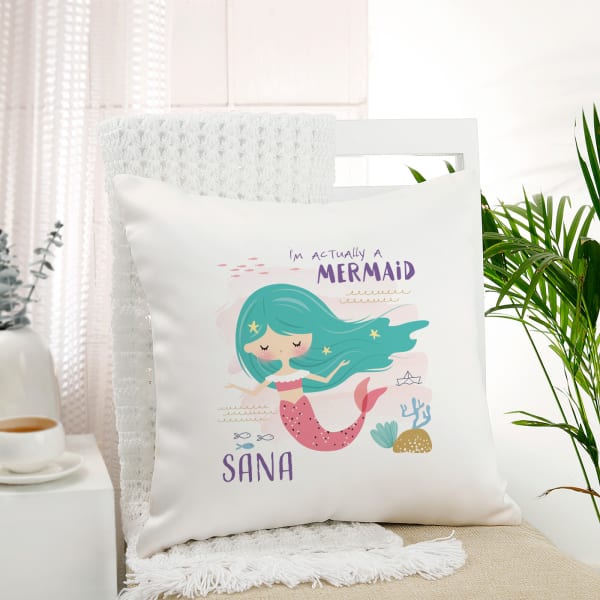 Little Mermaid Personalized Cushion