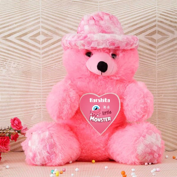 big pink teddy