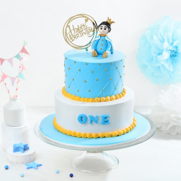 Little Prince Semi-Fondant Birthday Cake (3 Kg)