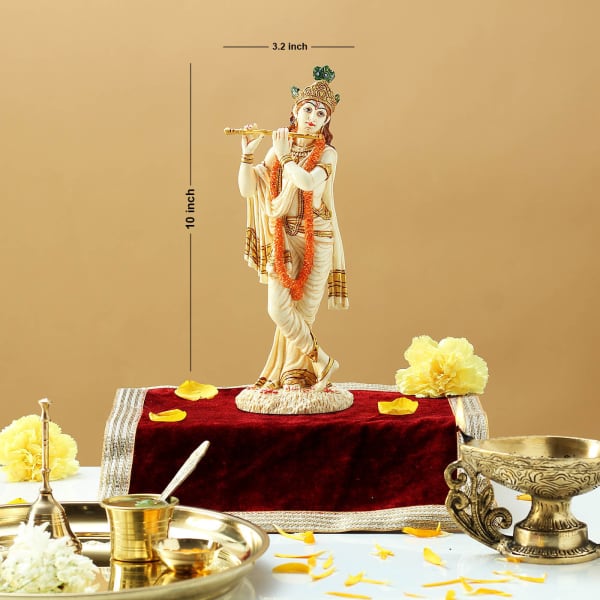 Lord Krishna Murti Gift/Send Home and Living Gifts Online J11132829