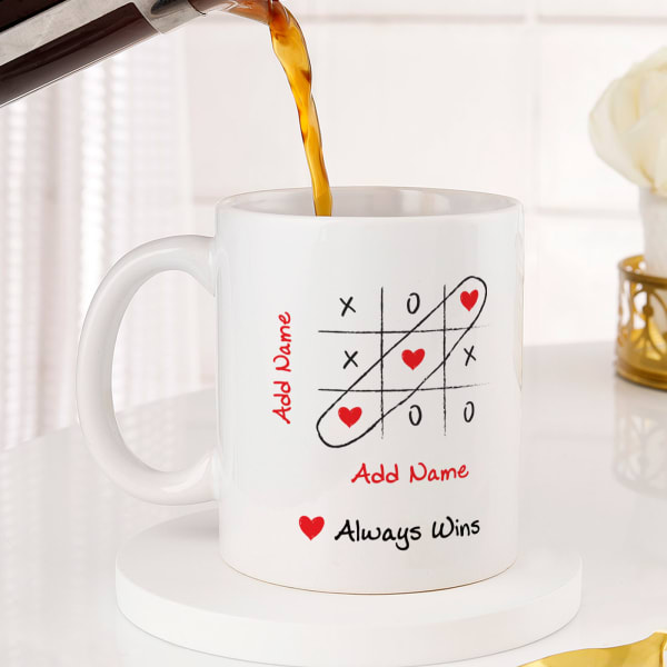 Love Always Wins Personalized Mug