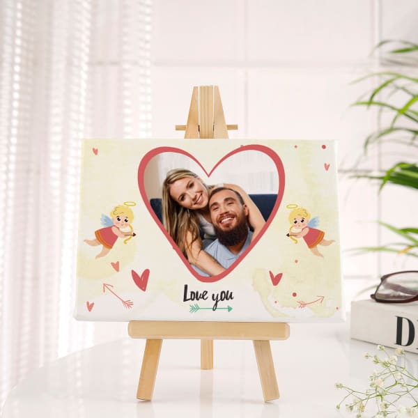 Love In A Frame Personalized Canvas