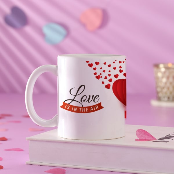 Love is in the Air Personalized Mug