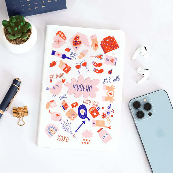 Love Notes Personalized Notebook