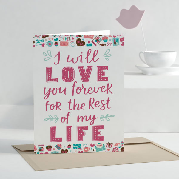 Love You Forever Personalized Greeting Card